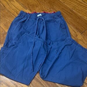 Dickies Women’s Navy Eds Signature Jr. Fit Lowrise Drawstring Cargo Pant